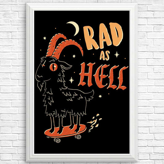 Rad as Hell - Posters & Prints