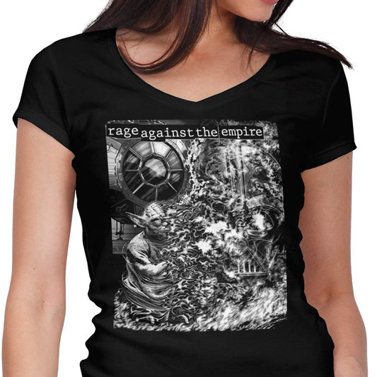Rage Against the Empire - Women's V-Neck