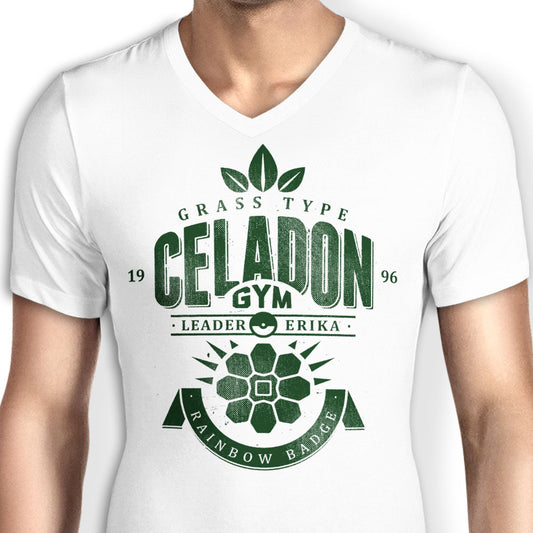 Rainbow Badge - Men's V-Neck