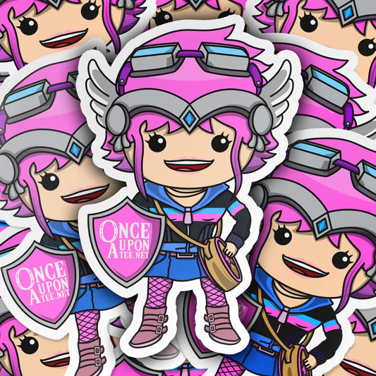 Radiant Teeana Sticker - February 2025