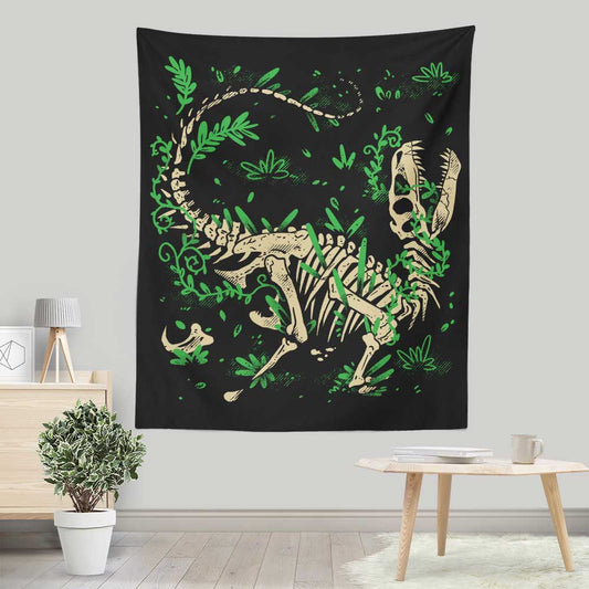 Raptor Fossils - Wall Tapestry