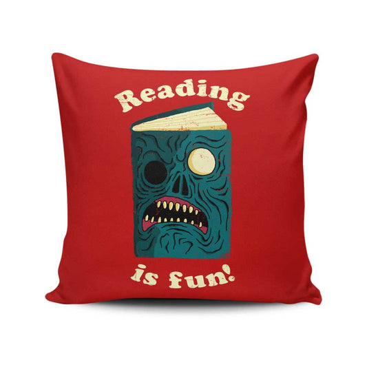 Reading is Fun - Throw Pillow