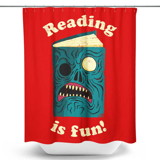 Reading is Fun - Shower Curtain