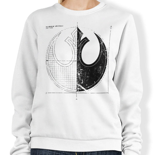 Rebellion Blueprint (Alt) - Sweatshirt