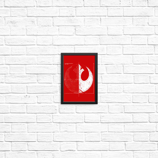 Rebellion Blueprint - Posters & Prints