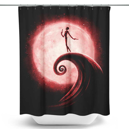 Red Nightmare - Shower Curtain