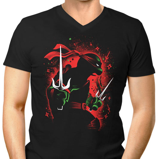 Red Rebel Ninja - Men's V-Neck