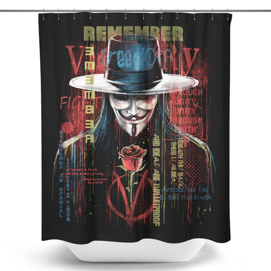 Remember - Shower Curtain