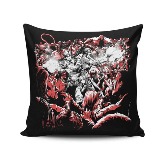 Resident Sequel - Throw Pillow