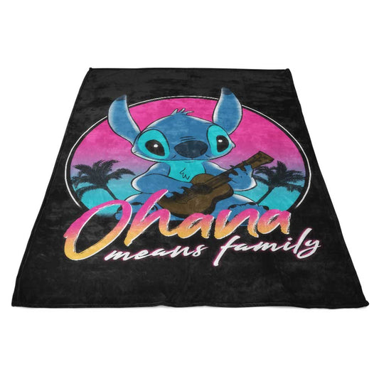Retro Experiment - Fleece Blanket