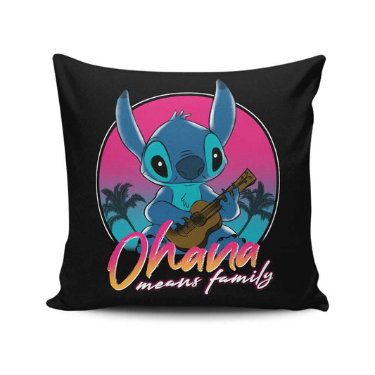 Retro Experiment - Throw Pillow