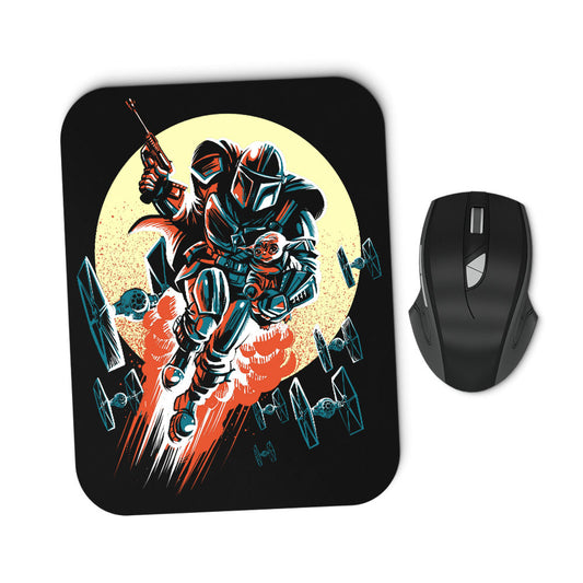 Retro Mando - Mousepad