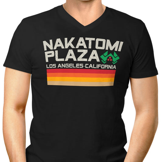 Retro Plaza - Men's V-Neck