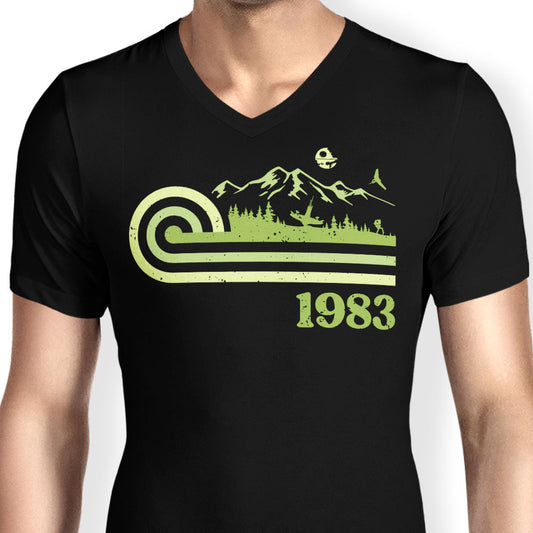 Retro Return - Men's V-Neck