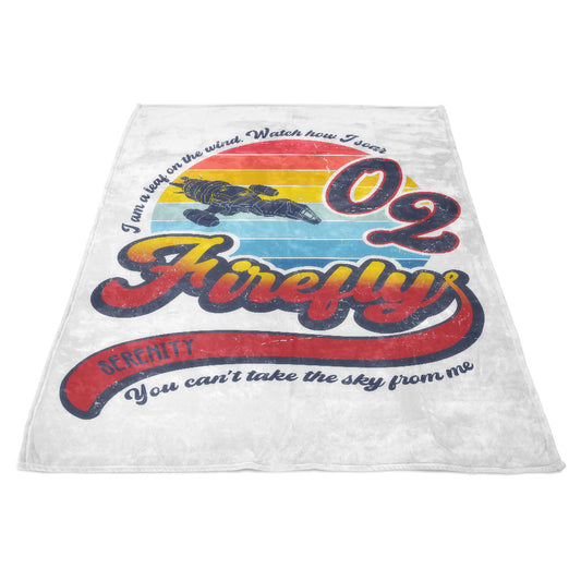 Retro Soaring - Fleece Blanket