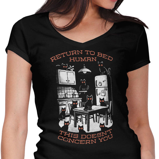 Return to Bed - Women's V-Neck