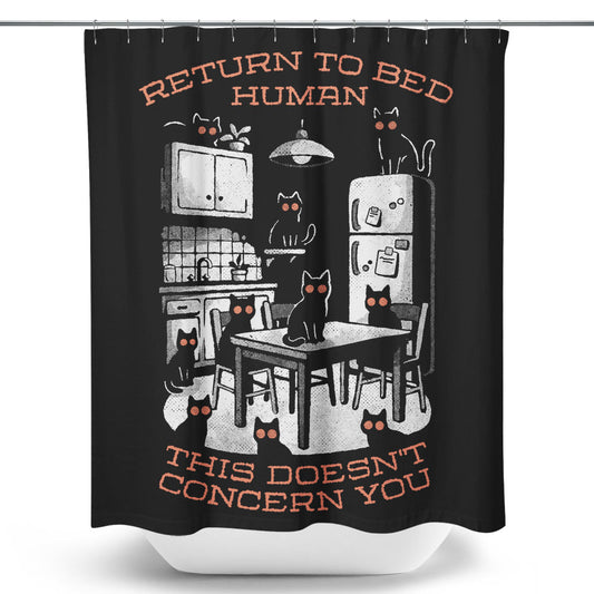 Return to Bed - Shower Curtain