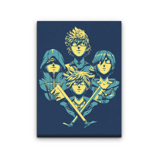 Rhapsody Hearts - Canvas Print