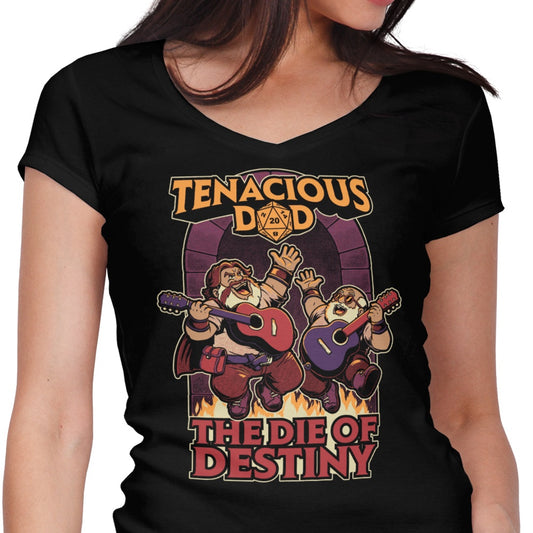 Rock Band Destiny - Women's V-Neck