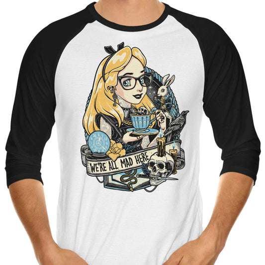 Rocker Alice - 3/4 Sleeve Raglan T-Shirt