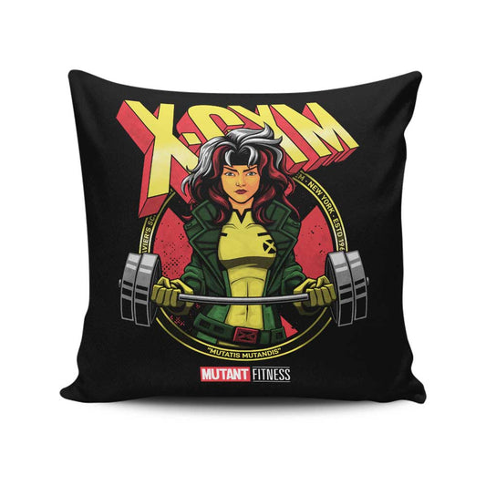 Rogue X-Gym - Throw Pillow