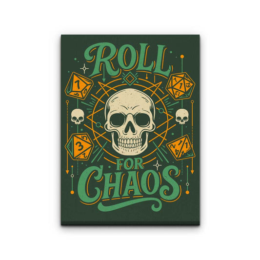 Roll for Chaos - Canvas Print
