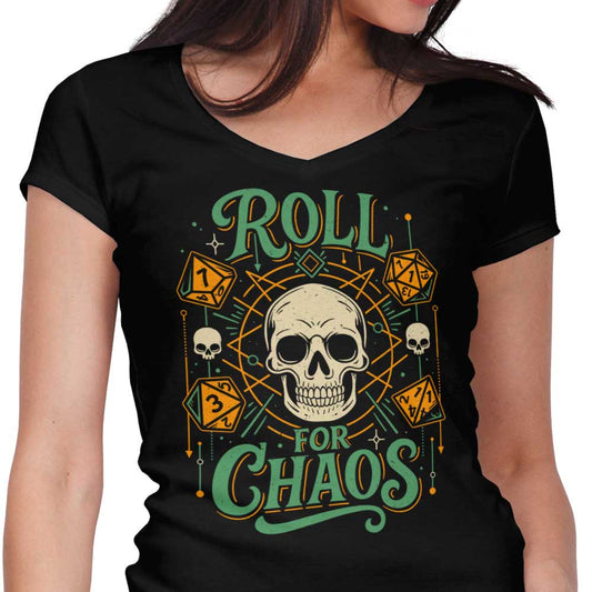 Roll for Chaos - Women's V-Neck