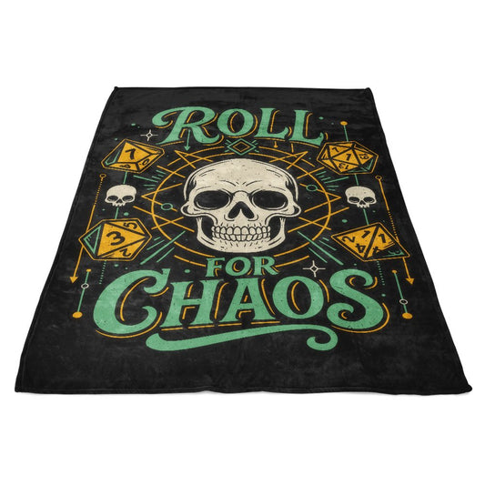 Roll for Chaos - Fleece Blanket