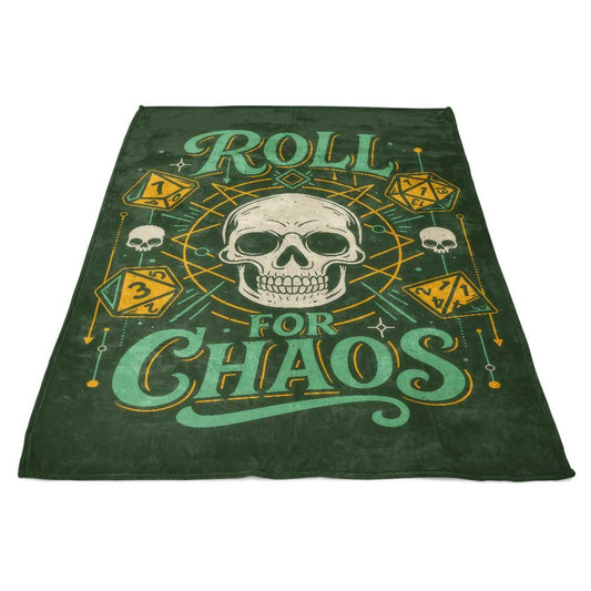 Roll for Chaos - Fleece Blanket