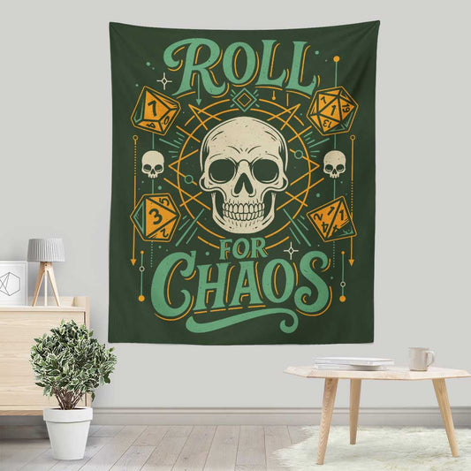 Roll for Chaos - Wall Tapestry