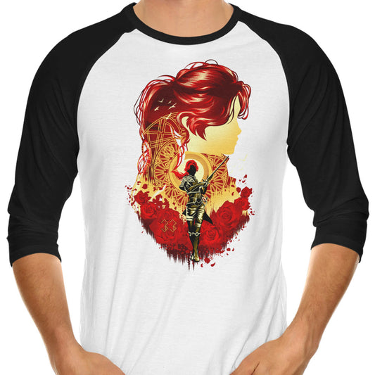 Rosebrand - 3/4 Sleeve Raglan T-Shirt