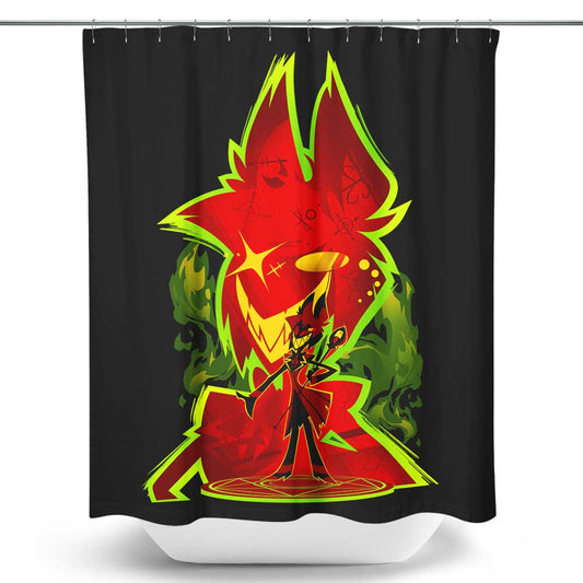 Ruler of the Airwaves - Shower Curtain