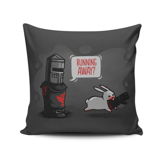 Running Away - Throw Pillow