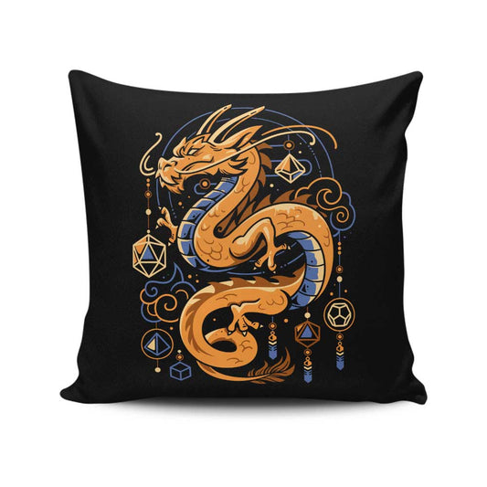 Sacred Dragon Keeper - Throw Pillow