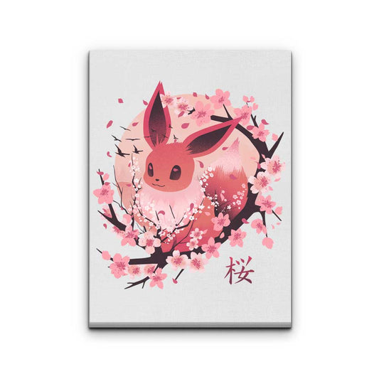Sakura Eevee - Canvas Print