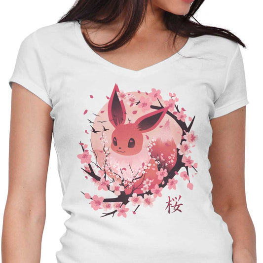 Sakura Eevee - Women's V-Neck