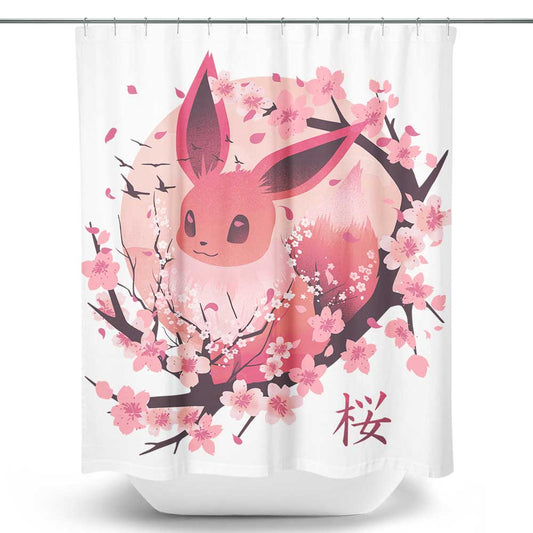 Sakura Eevee - Shower Curtain