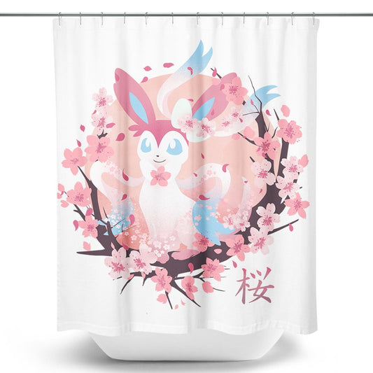Sakura Fairy - Shower Curtain