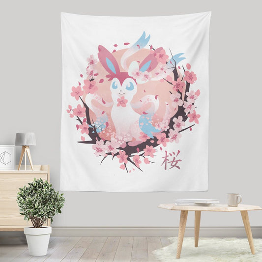 Sakura Fairy - Wall Tapestry