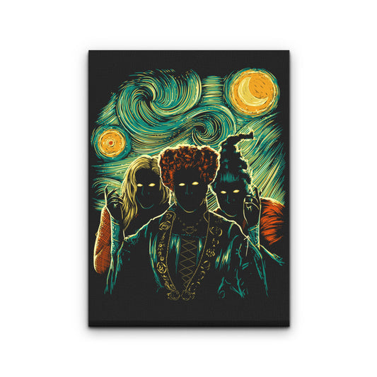 Salem Night - Canvas Print