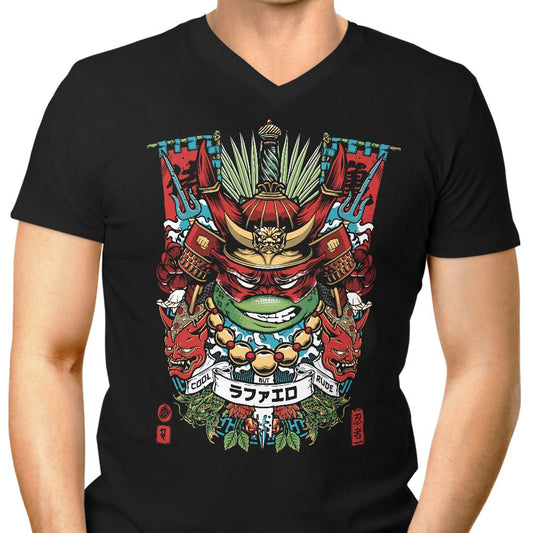 Samurai Brawler - Men's V-Neck