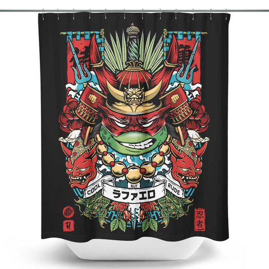 Samurai Brawler - Shower Curtain