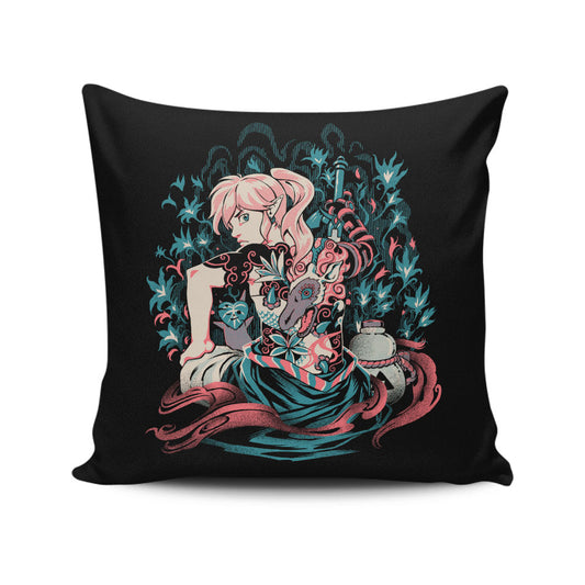 Samurai of Time - Throw Pillow