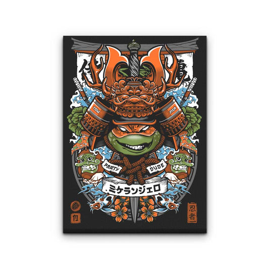 Samurai Partier - Canvas Print
