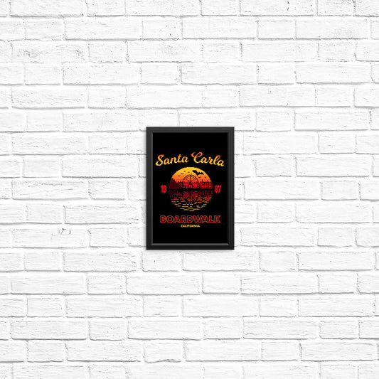 Santa Carla Sunset - Posters & Prints