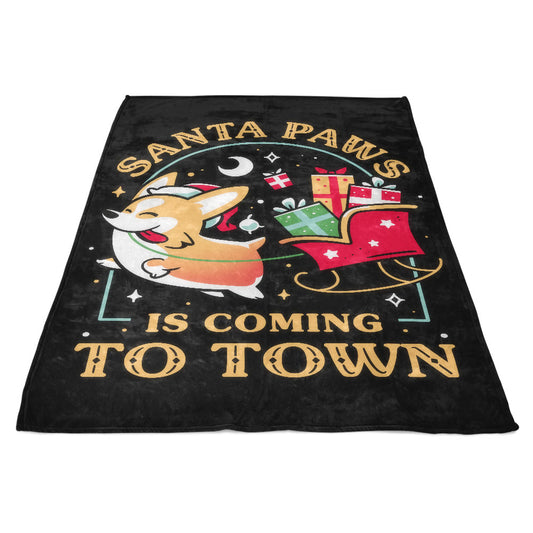 Santa Paws - Fleece Blanket