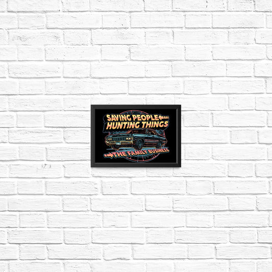 Saving People, Hunting Things - Posters & Prints