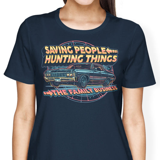 Saving People, Hunting Things - Women's Apparel