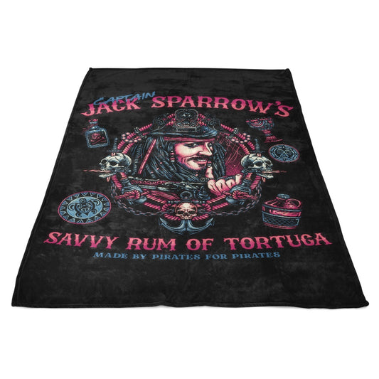 Savvy Rum - Fleece Blanket