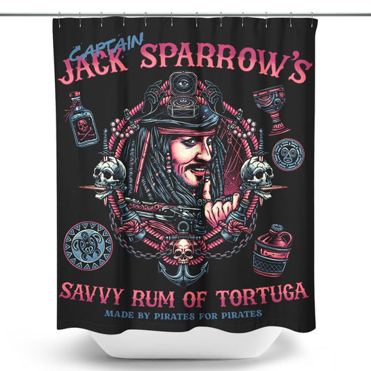 Savvy Rum - Shower Curtain